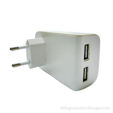 5V/3.1A USB Travel Charger for iPad/iPhone, CE Certified